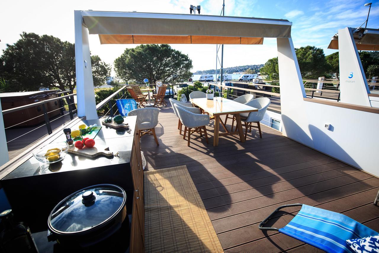 Floating Sea House Kahne Portoroz Villa Exterior photo
