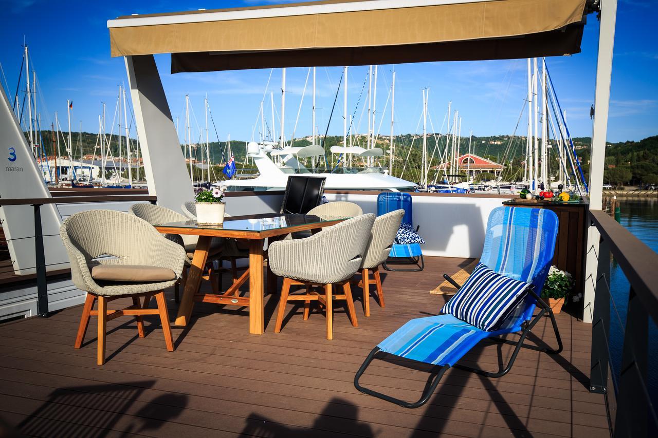 Floating Sea House Kahne Portoroz Villa Exterior photo
