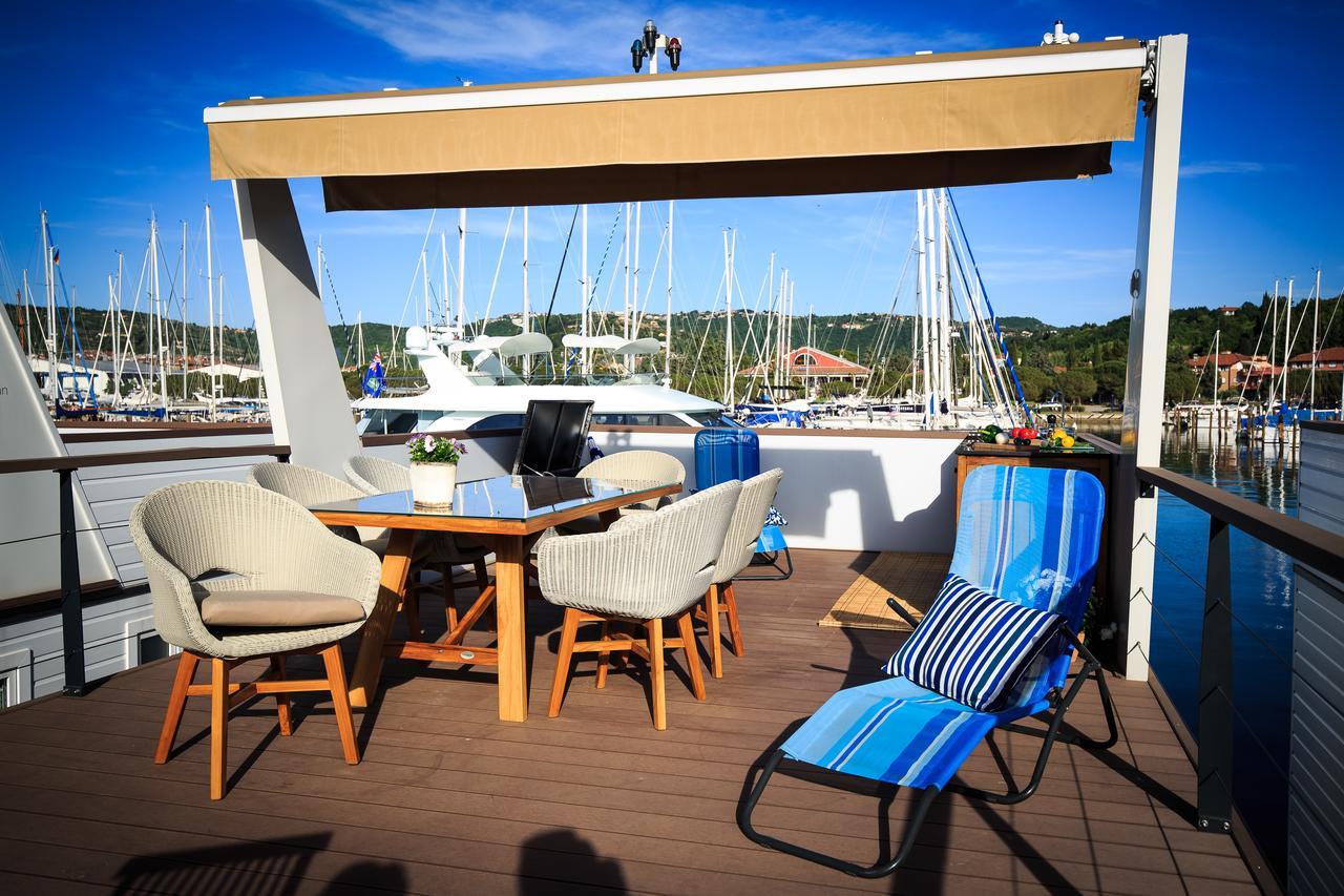 Floating Sea House Kahne Portoroz Villa Exterior photo